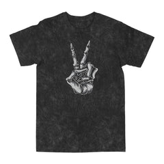 Skeleton Peace Sign Halloween T-Shirt (2-Pack)