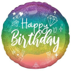 18" Holographic Sparkle Foil Balloon