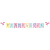 Little Gym - Unicorn "Be Magical" Hanging Garland Banner Decoration, Multi-Coloured, 12-ft, for Birthday Party - 1 Ct.