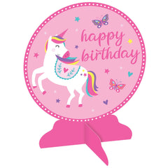 Little Gym - Enchanting Unicorn Birthday Table Decoration - 1 Ct.
