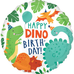 Little Gym - 18 In. Dinomite Dinosaur Birthday Foil Balloon - 1 Ct.