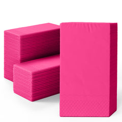 Cerise Guest Towel Napkins - 40 Ct.