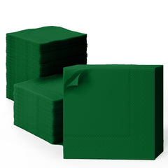 Emerald Green Dinner Napkins - 50 Ct.