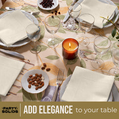 Ivory Dinner Napkins - 50 Ct.