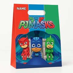 PJ Masks Loot Bags for Kids' Parties - 8 Pack