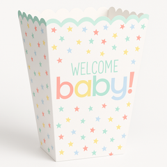 Baby Shower Popcorn Treat Boxes - 20 Pack