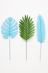 Vibrant Decorative Fabric Leaves Assortment - 6 Pack