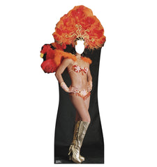 Vegas Show Girl Standin