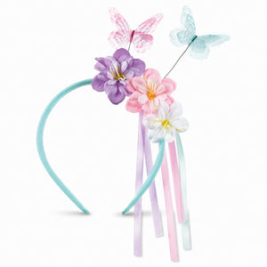 Butterfly Flutter Floral Headband for Kids