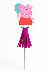 Peppa Pig Magical Party Paper Wands - 8 Pack