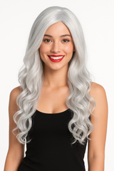 Silver Glam Team Spirit Wig