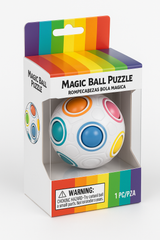 Magic Ball Puzzle Toy - Multi-Colored Party Favor