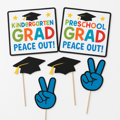Pre-K Graduation Fun Photo Prop Kit