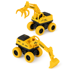 Construction Vehicle Yellow Toys Set