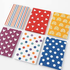 Colorful Kids Mini Notebook Set