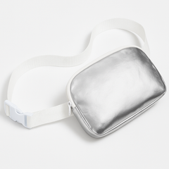 Silver Team Spirit Belt Bag