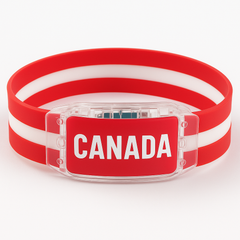 Canada Day Light-Up Party Bracelet