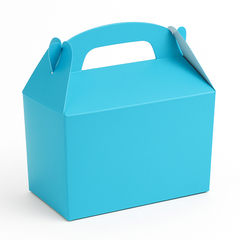 Vibrant Blue Gable Box for Party Favors