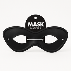 Black Superhero Domino Mask - Costume Accessory