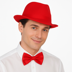 Dashing Red Bow Tie Costume Accessory