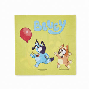 Bluey Birthday Party Lunch Napkins - 6.5 In. x 6.5 In.