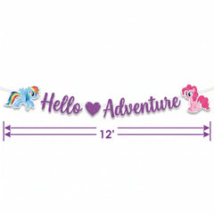 My Little Pony Friendship Party Banner