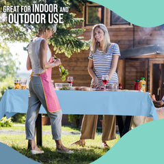 40 In. x 100 Ft. Light Blue Table Roll | Case of 6