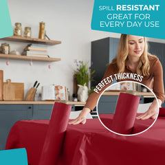 40 In. x 300 Ft. Premium Burgundy Table Roll