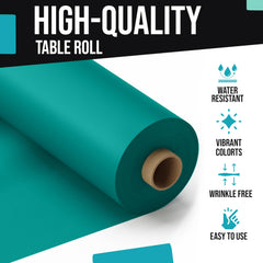 Unleashed - 40 In. x 300 Ft. Premium Teal Table Roll