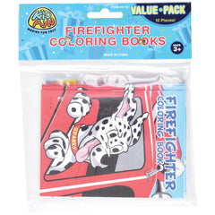 Firefighter Coloring Books - 12 Count
