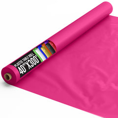 40 In. x 300 Ft. Premium Cerise Table Roll | Case of 4