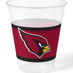 Arizona Cardinals 16oz Plastic Cups - 25ct
