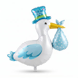 "It's a Boy" Stork Foil Balloon - 26 Inch
