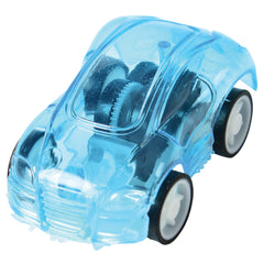 Transparent Pull Back Cars/8 Per Pkg - 8 Count