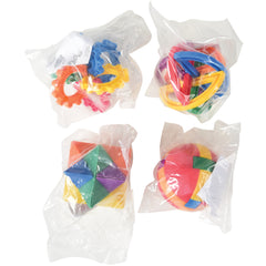 Plastic Puzzle Balls - 12 Count