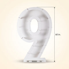 Number 9 Balloon Display Kit