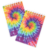 Tie Dye Notebooks/8 Per Pkg - 8 Count