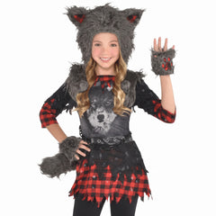 Kids' She-Wolf Halloween Costume