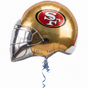 San Francisco 49ers Helmet Foil Balloon -21 inch