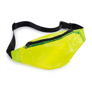 1980s Neon Yellow Hip Hop Fanny Pack