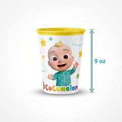 CoComelon 9oz Paper Cups - 8 Pack for Kids' Birthday Parties