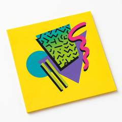Retro 80s Beverage Napkins