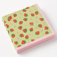 Strawberry Shortcake Birthday Luncheon Napkins
