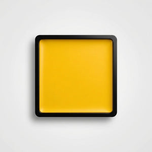 Yellow Face Paint Makeup with Applicator - 0.21 Oz.