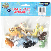 Eco-Friendly Baby Zoo Animals - 12 Count