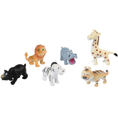 Eco-Friendly Baby Zoo Animals - 12 Count