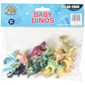 Eco-Friendly Baby Dinos - 12 Count