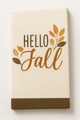 Golden Autumn Harvest Guest Towels