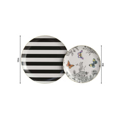 8 In. Earthtrends Monarch Design Paper Plates | 20 Count