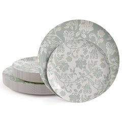 8 In. Earthtrends Gracy Design Paper Plates | 20 Count
